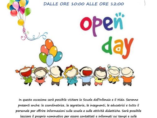 Open day alla Scuola dell'infanzia di Silvelle di Trebaseleghe