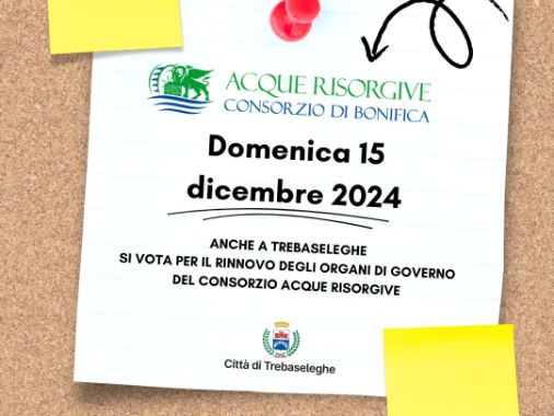 Elezioni Consorzio di Bonifica Acque Risorgive 